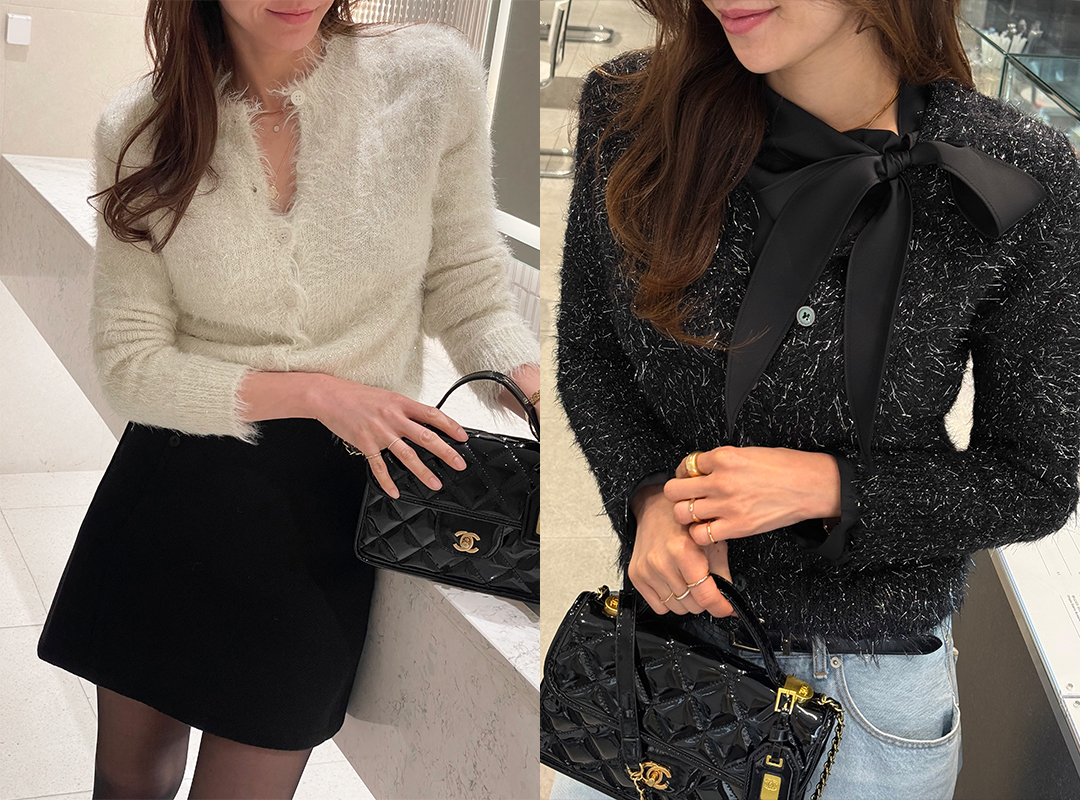 네플코 펄니트가디건