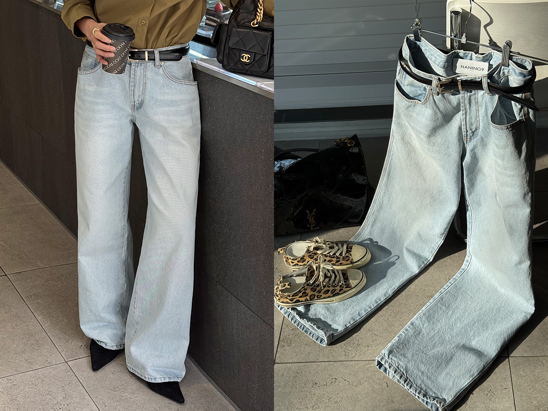 무케버 데님팬츠