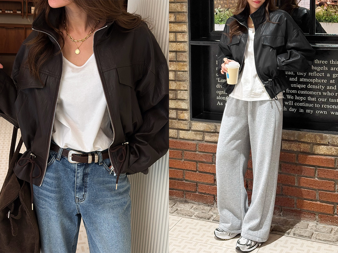 페텐스 스트링레더자켓