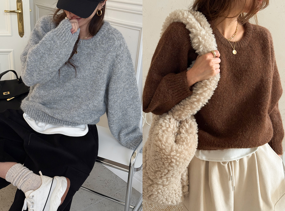 빈쿠베 울라운드니트