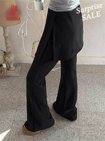 오운베 융기모레이어드치마바지