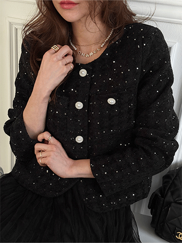 둔브코 트위드자켓