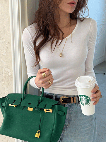 스보던 브이넥긴팔티