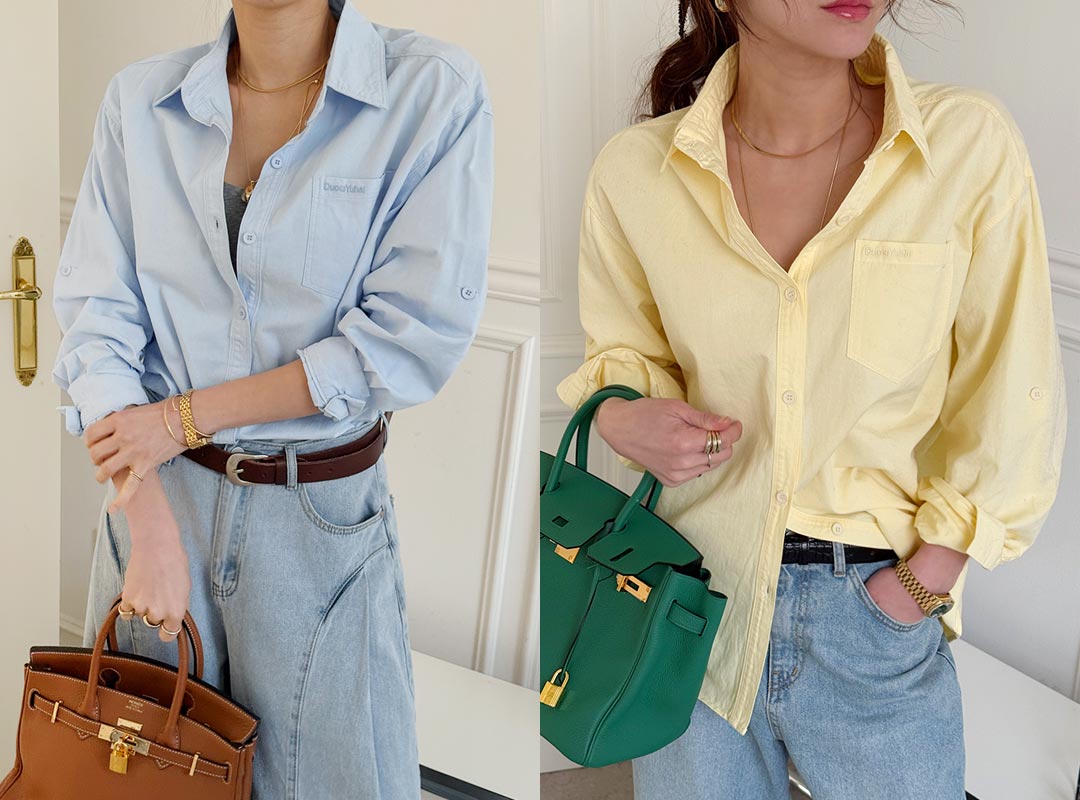 부솔프 포켓셔츠