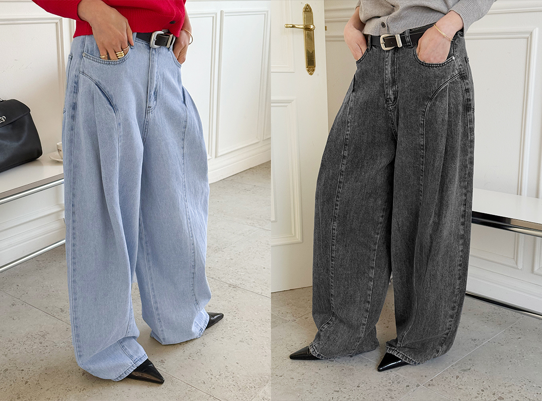 피젠프 데님와이드팬츠