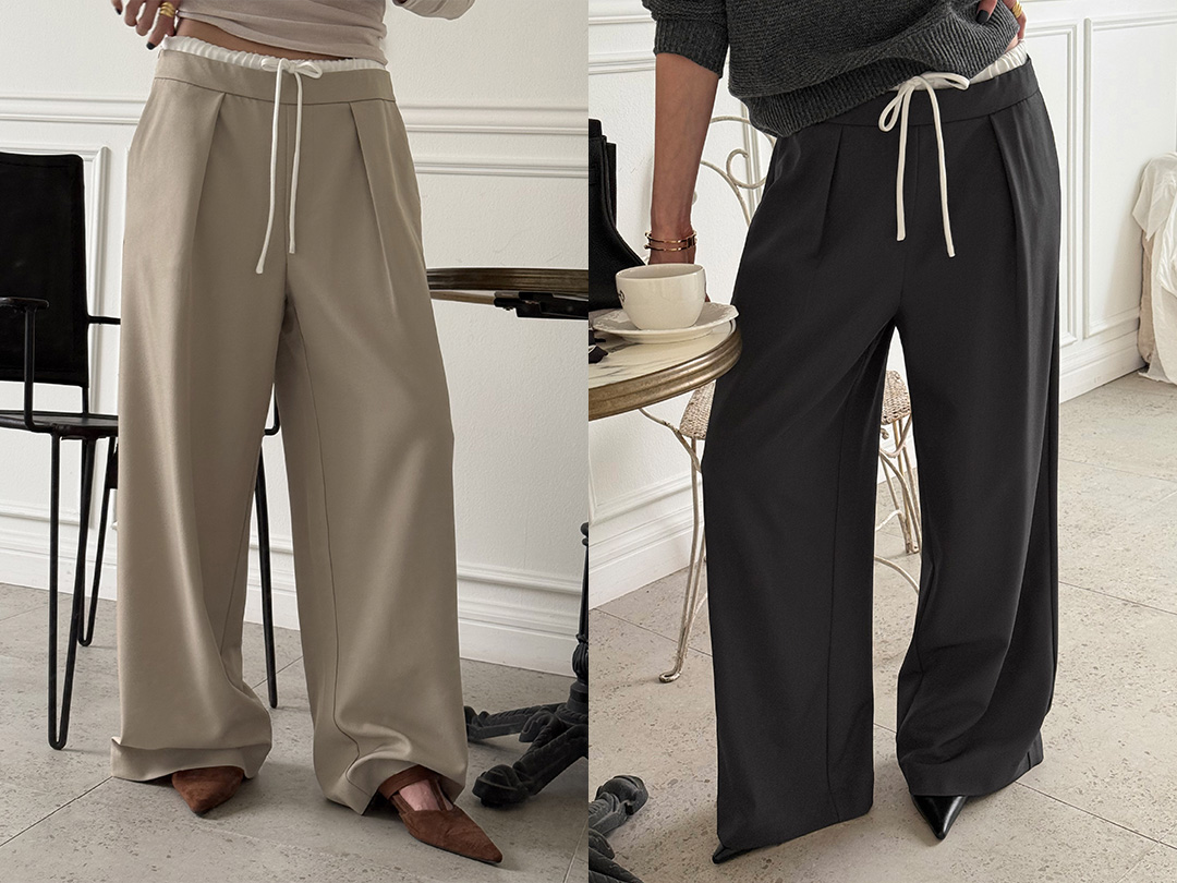 신브코 배색슬랙스