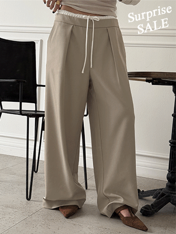 신브코 배색슬랙스