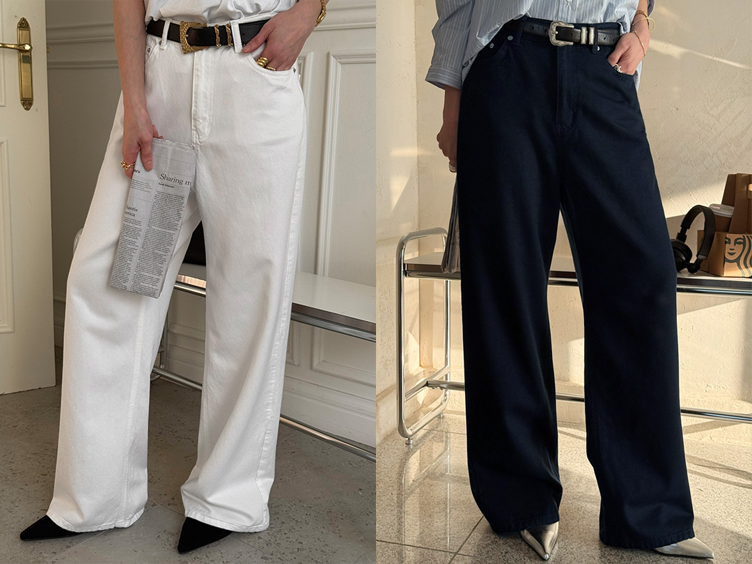 다벨오 일자팬츠