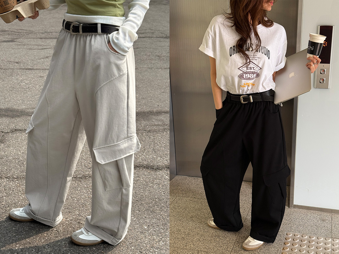 도벤포 밴딩카고팬츠