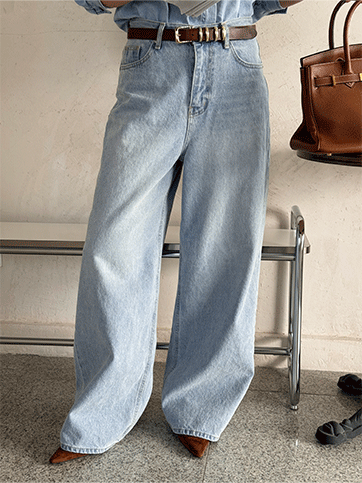 루텔더 데님와이드팬츠(H02)