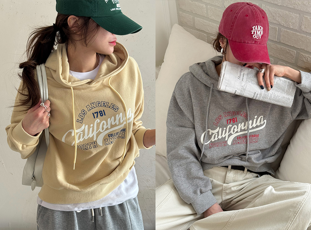 에틴브 나염후드티