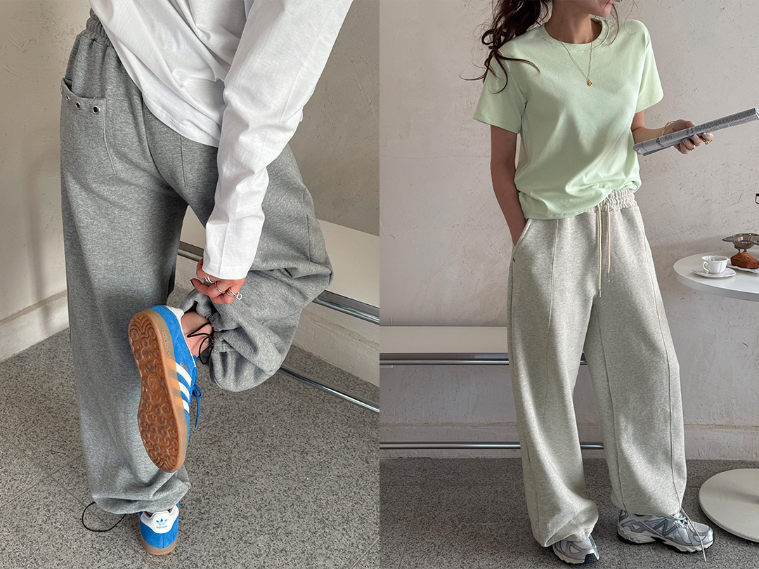 아엔버 밴딩투웨이팬츠