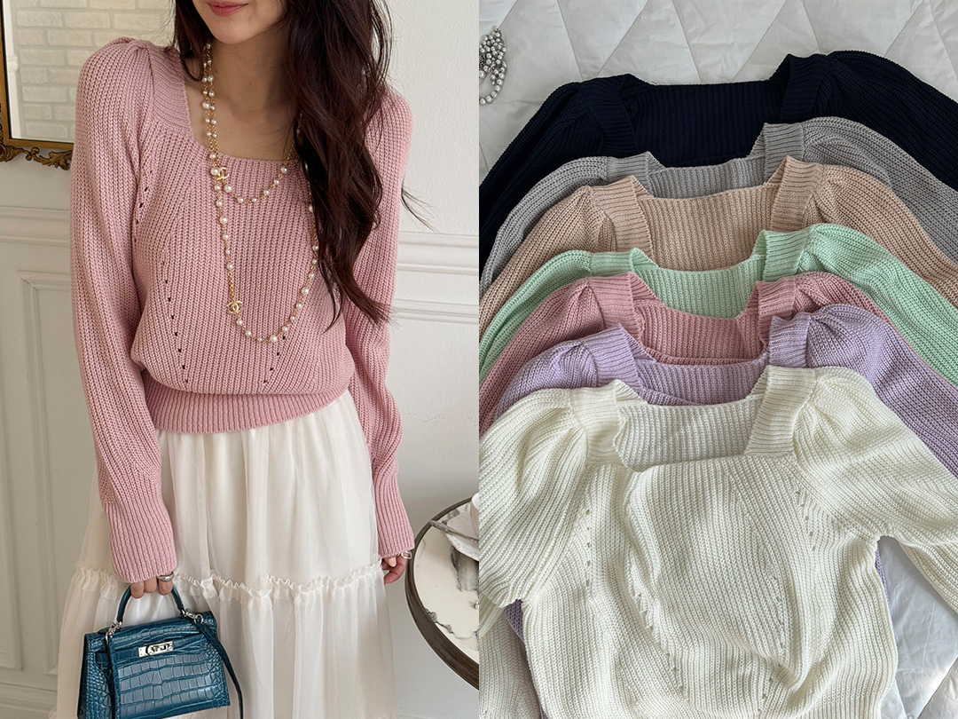 우르벨 퍼프스퀘어넥니트