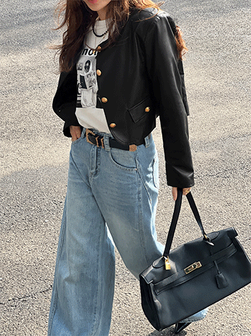 마조타 레더자켓