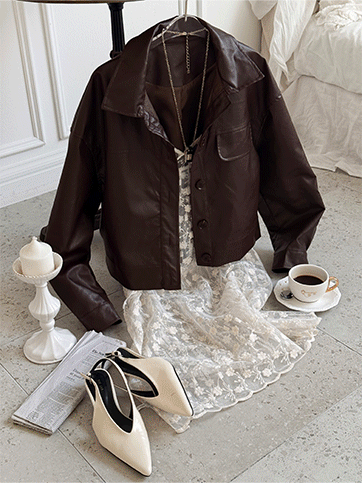 노무하 레더자켓(H02)