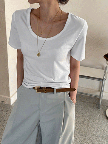 클메즈 유넥반팔티(H02)