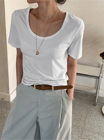 클메즈 유넥반팔티(H02)