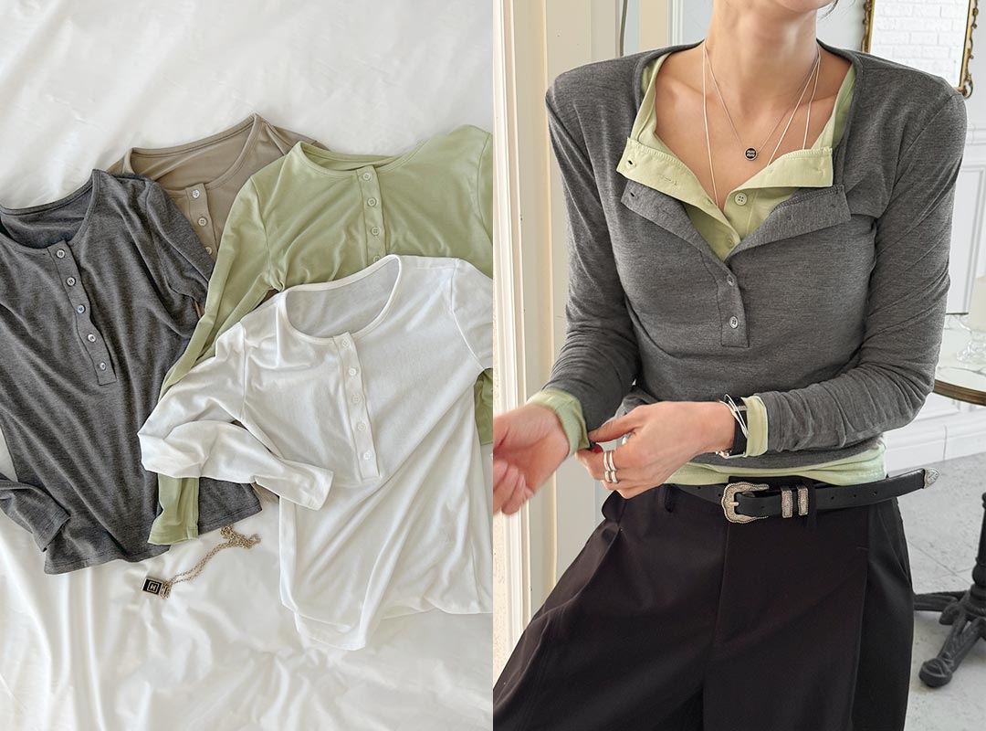 멘컨프 버튼긴팔티