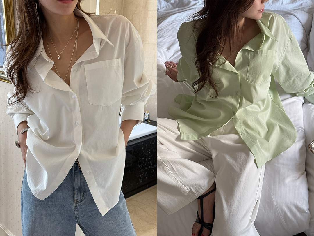 하핀크 포켓셔츠