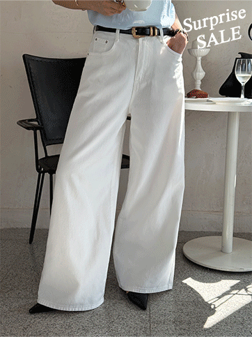 두헤보 데님와이드팬츠