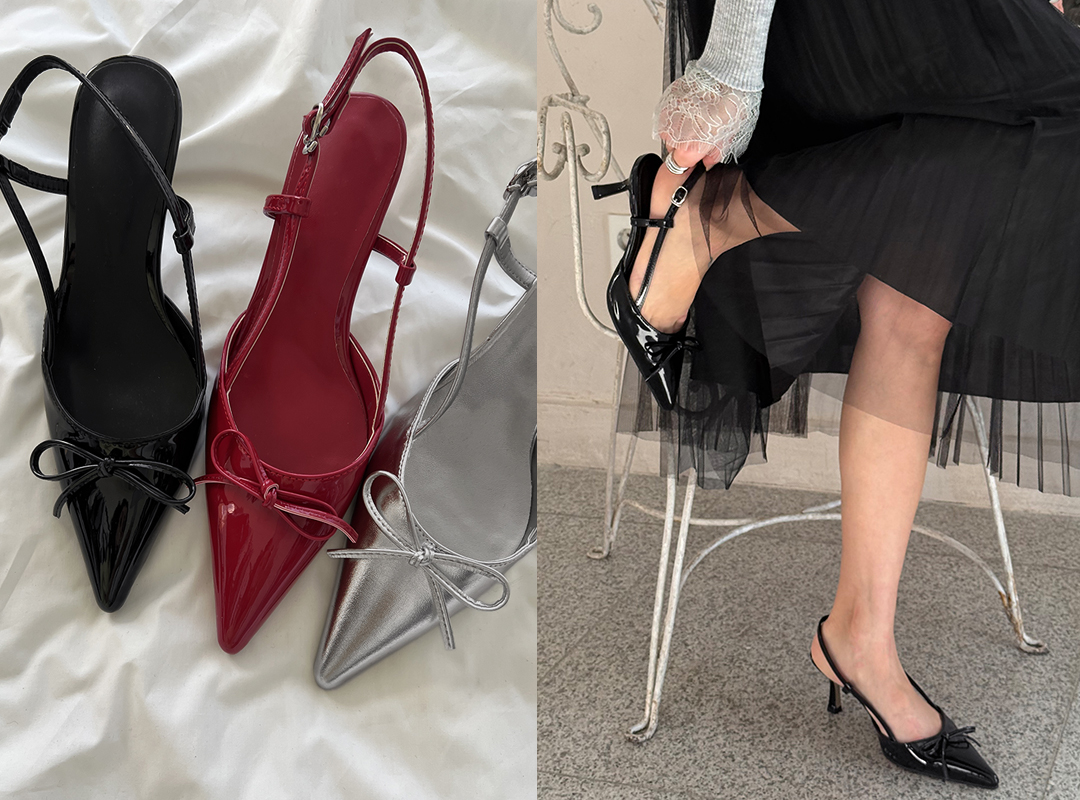 미에론 리본슬링백힐