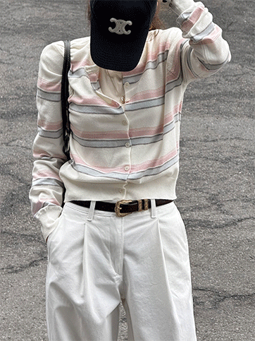 더이보 단가라니트가디건