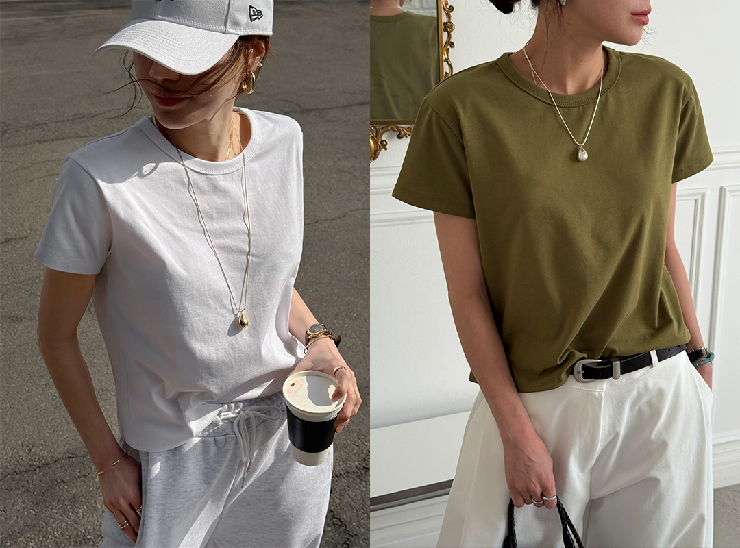 보크벨 라운드반팔티