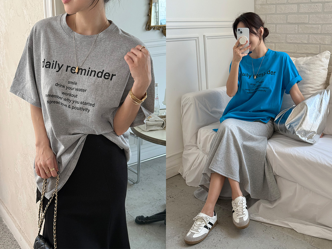 콜쿠츠 나염박시반팔티