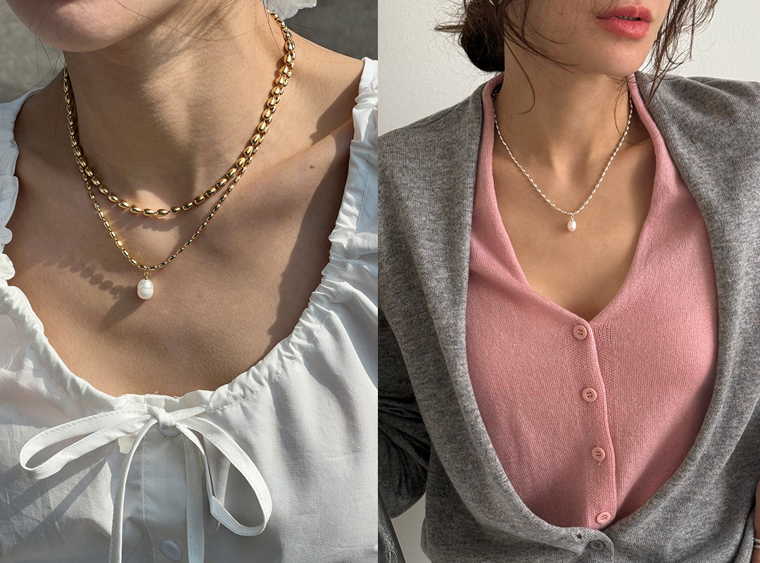 판티코 담수진주목걸이