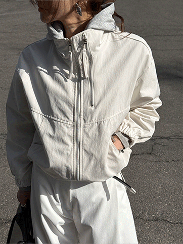 엘크버 후드레이어드점퍼