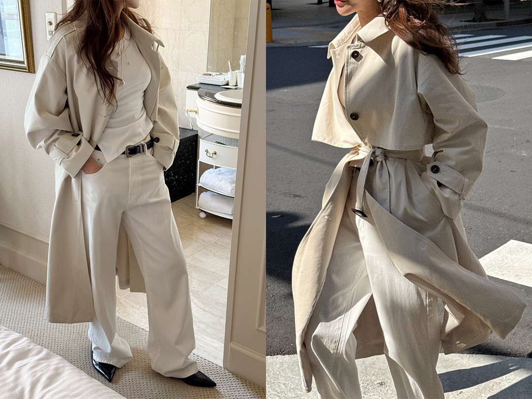 세토벨 트렌치코트