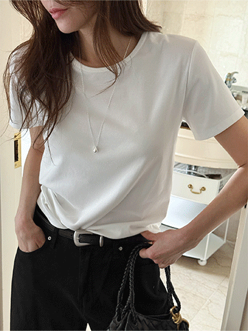 포힐브 라운드반팔티