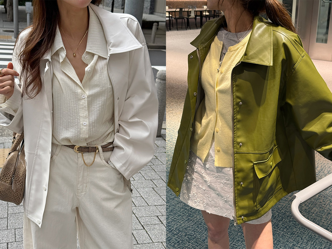 유돌브 레더자켓