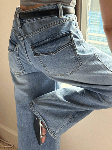 반아오 데님팬츠(H03)