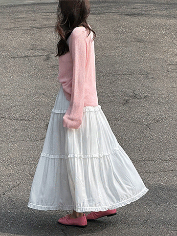 젠프펠 밴딩프릴스커트