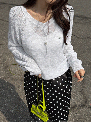 도킨프 브이넥니트