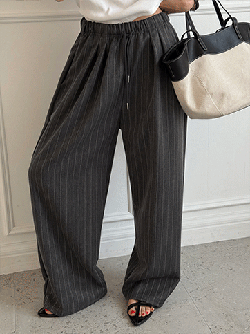 라르펠 밴딩스트라이프팬츠