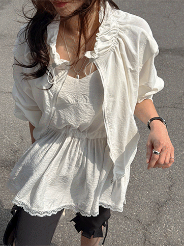 캉디프 스트링바람막이점퍼(H04)