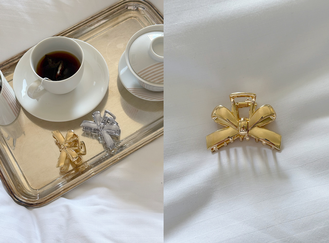 구바티 미니헤어집게핀