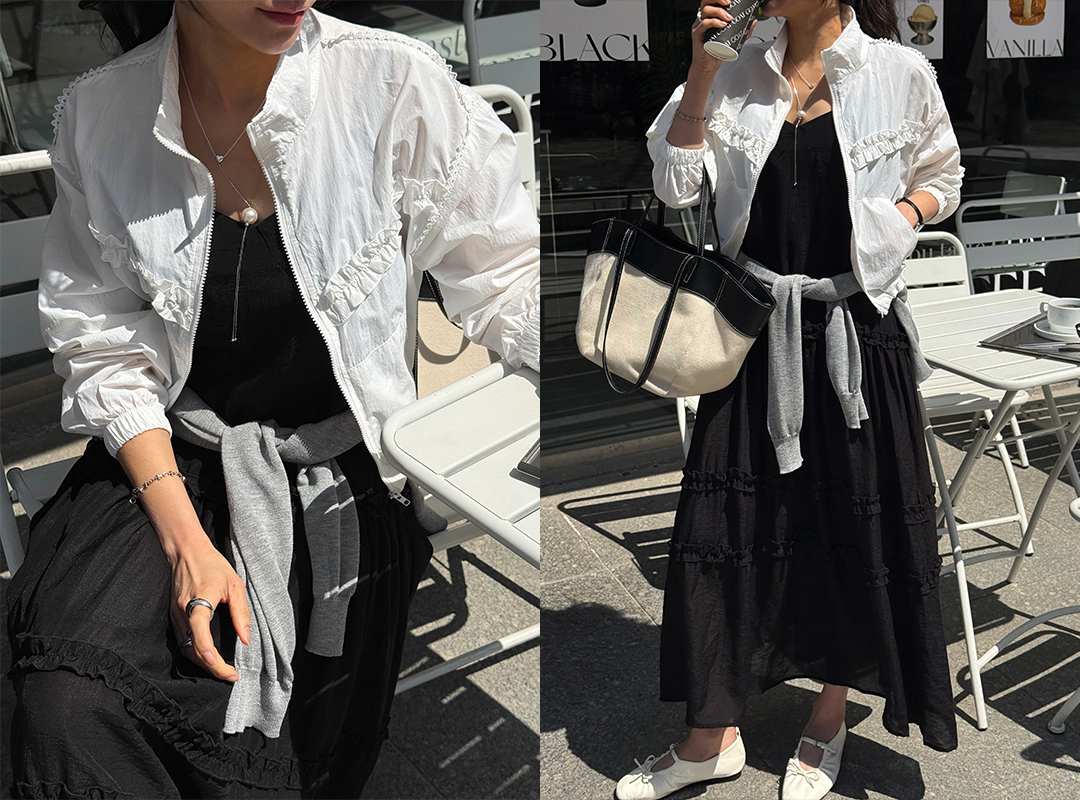 타루베 레이스바람막이점퍼