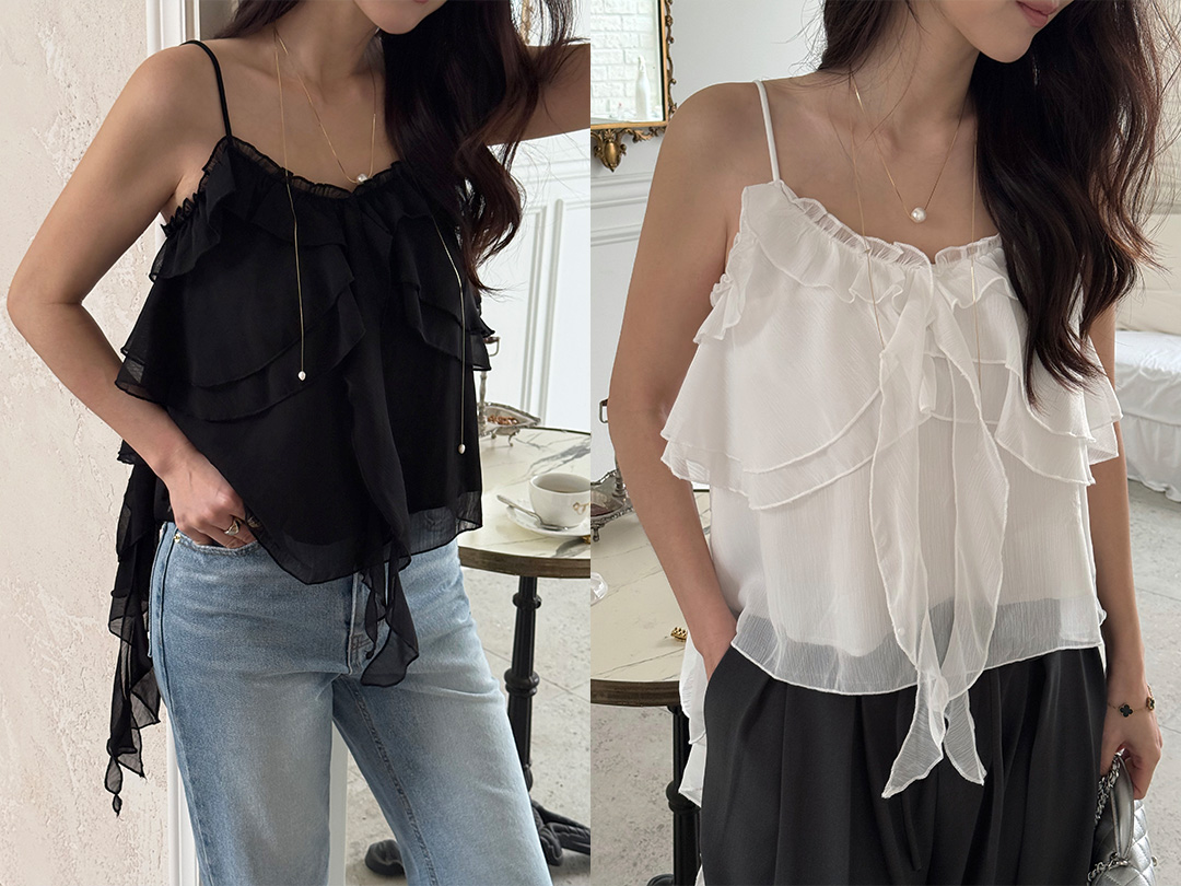 차켈프 프릴나시블라우스