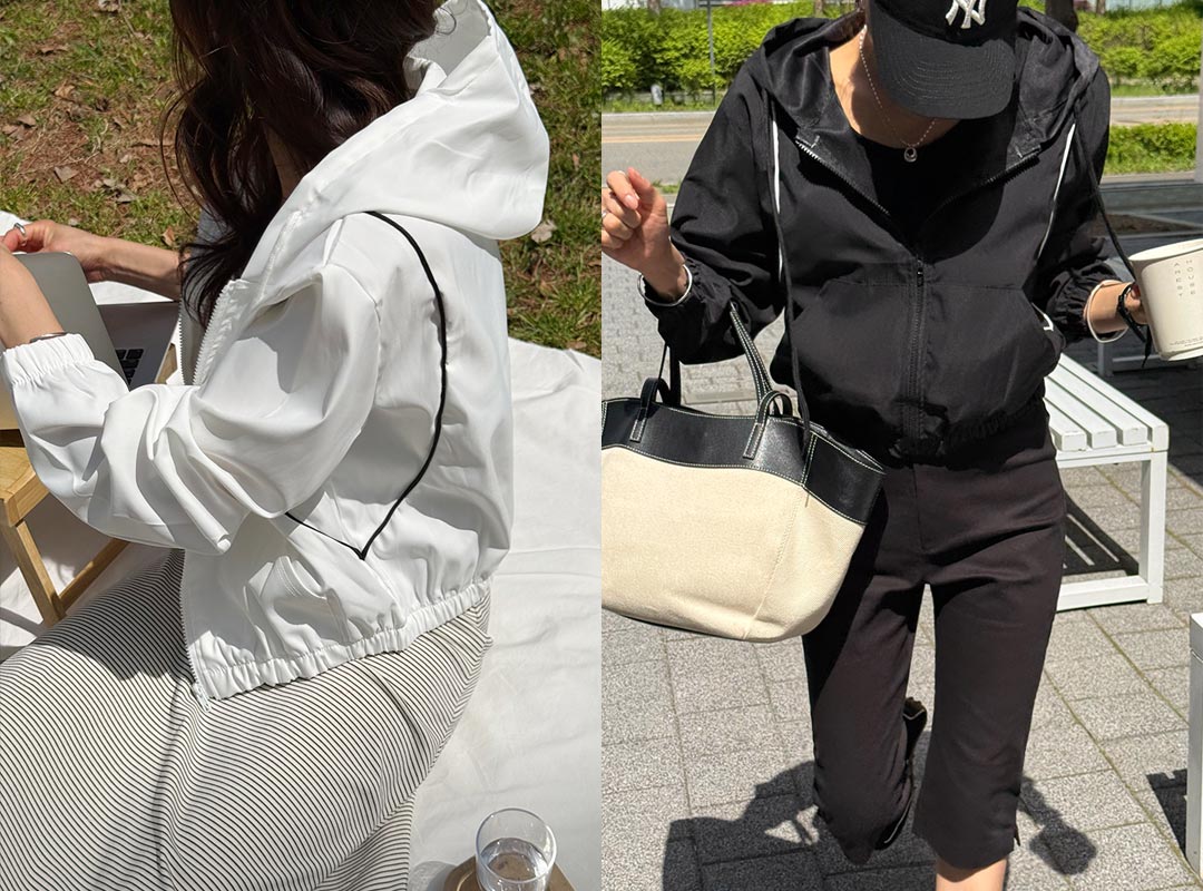 포쿠벨 후드바람막이점퍼