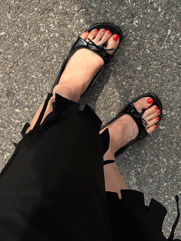 트지페 쪼리샌들