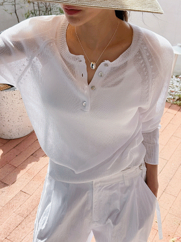 버프모 버튼니트