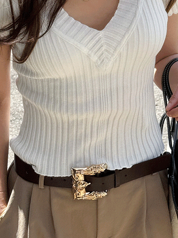 티란모 소가죽벨트