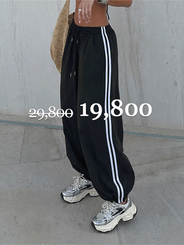 엘노라 밴딩조거팬츠