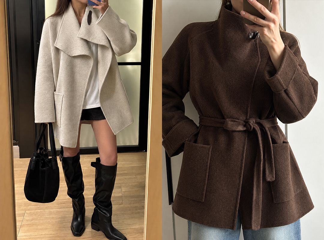 로세보 벨트자켓