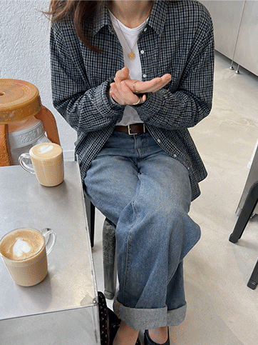 고젠코 체크셔츠