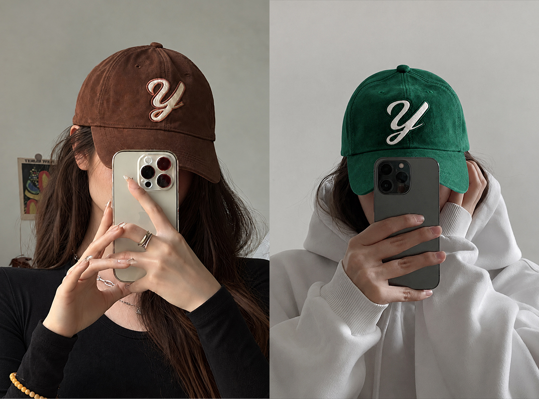 켈구스 스웨이드캡모자