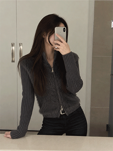 아초벨 퍼니트집업